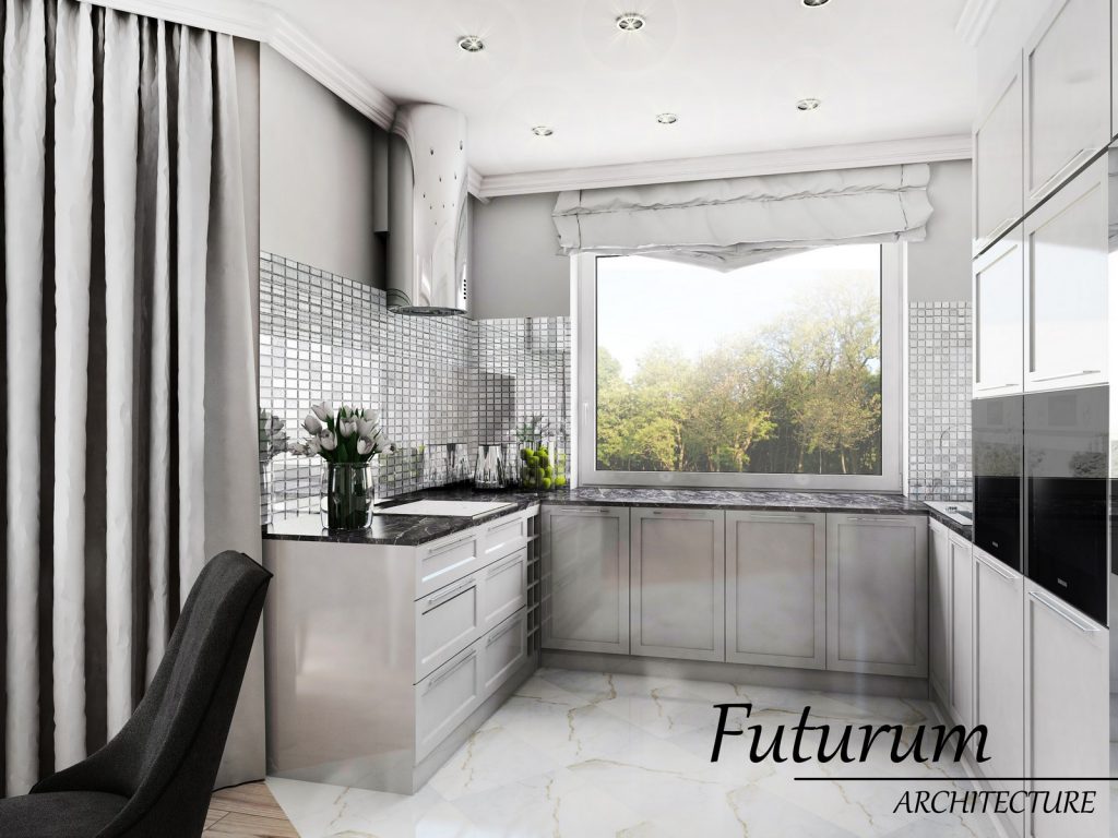 Dom pod Warszawą w stylu glamour