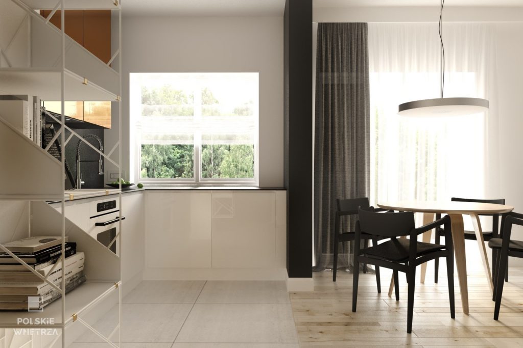 Apartament z akcentem miedzi - Polskie Wnętrza