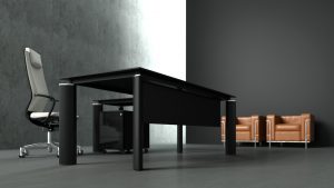 Crystal nowoczesny gabinet dla wymagającego prezesa