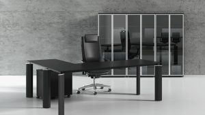 Crystal nowoczesny gabinet dla wymagającego prezesa