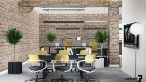 T3Atelier - projekt wnętrza agencji reklamowej