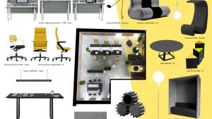 T3Atelier - projekt wnętrza agencji reklamowej