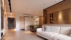 Nowoczesny apartament w Taipei od AlfonsoIdeas