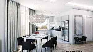 Dom pod Warszawą w stylu glamour