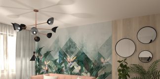 Nowoczesny salon od KRU Design