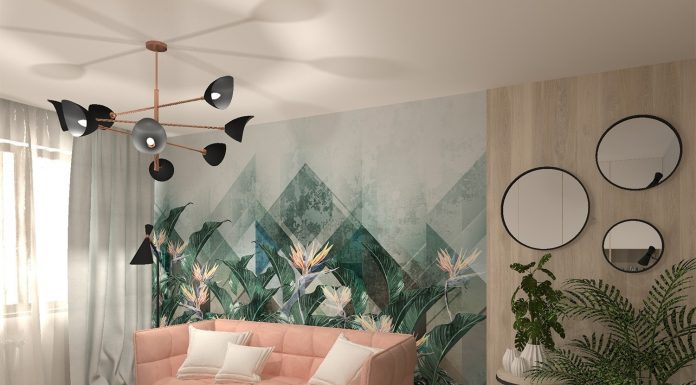 Nowoczesny salon od KRU Design
