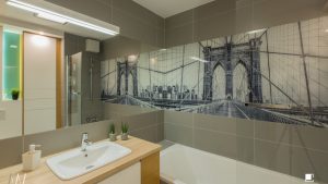 Polskie Wnętrza - ​Trójkąty i tramwaje - projekt mieszkania.