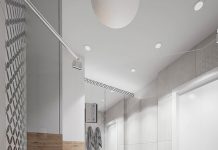 Projekt mieszkania inspirowanego stylem industrialnym na warszawskim Żoliborzu. Polskie Wnętrza - www.polskie-wnetrza.pl