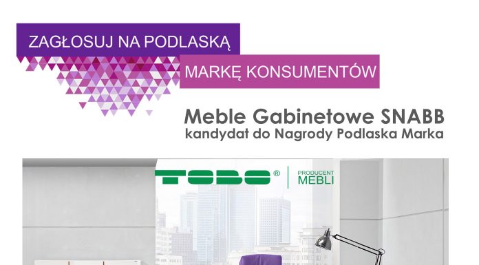 Meble Gabinetowe SNABB nominowane do Podlaskiej Marki