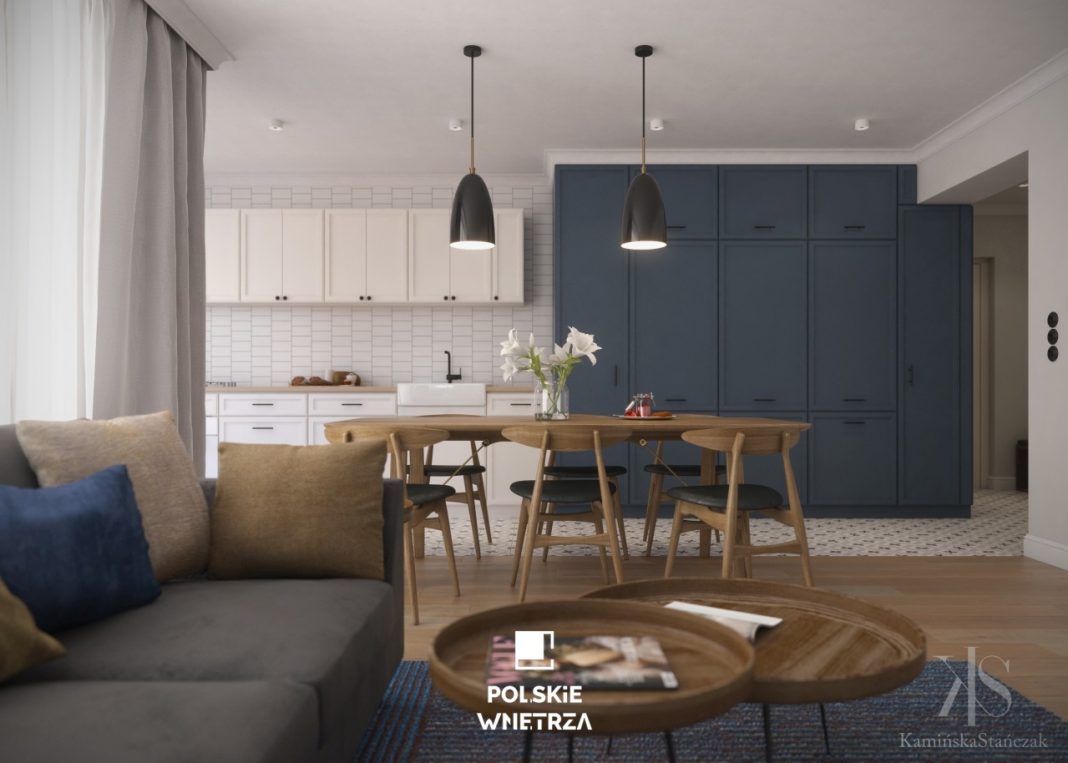 Mieszkanie przeznaczone dla młodej pary - Polskie Wnętrza