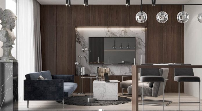 Mieszkanie w stylu artdeco - Polskie Wnętrza