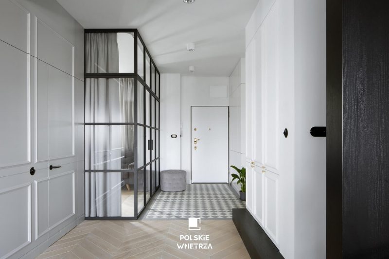 Apartament z prywatna biblioteczka - Polskie Wnętrza