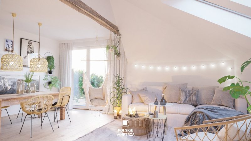 Mieszkanie w barwach natury | 01